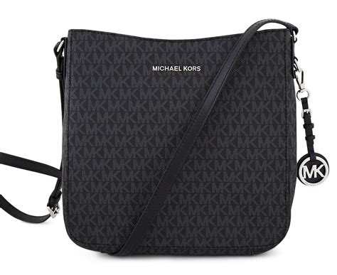 michael michael kors jet set large travel messenger bag black|Michael Kors jet set airplane.